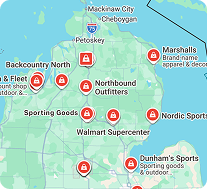 Store locations map